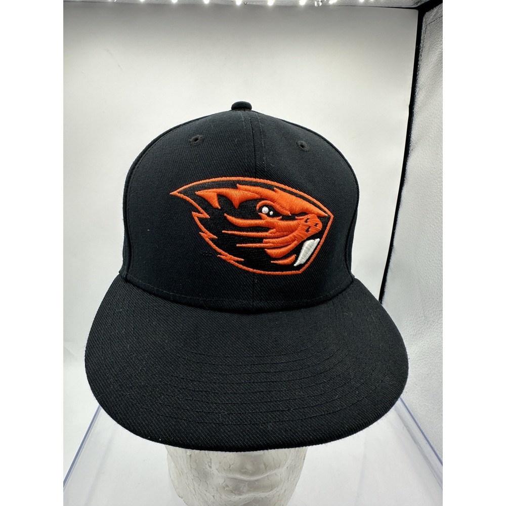 Nike Oregon State Beavers Snapback Hat Black Orange OSU Cap One Size